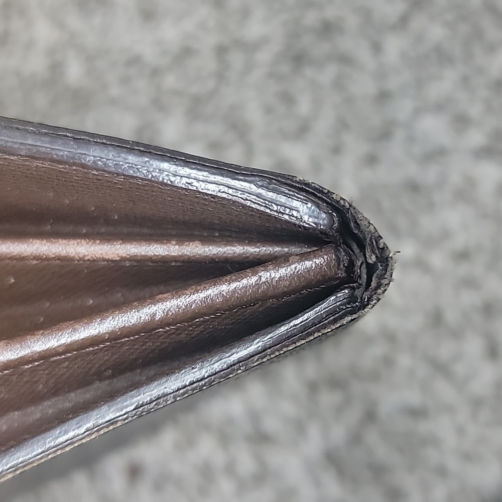 Louis Vuitton Black and Brown Wallet - Picture 10 of 14